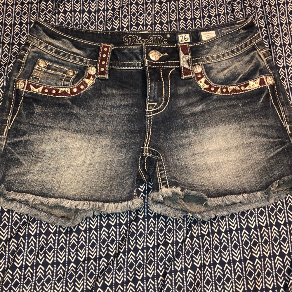 Miss Me blue Jean shorts